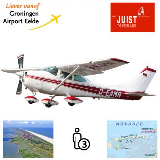 Proefles | Vliegles Cessna 182 Eelde - Juist - Eelde (eilandvlucht)
